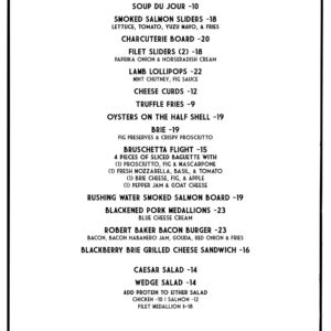 SMALL PLATES MENU MAY 2026 SMALL PLATES MENU MAY 2026