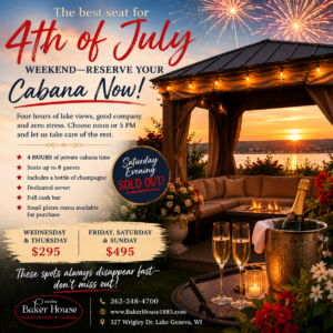 4th of july weekend cabna rentals